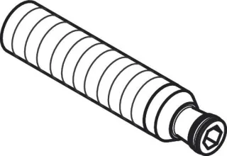 Hansgrohe Gewindenippel Axor Citterio M 2-Loch/ 3-Loch Armatur DN15, 98933000 98933000