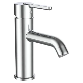 LAUFEN Waschtischarmatur Lua Eco+ Ausladung 118 mm, ohne Ablaufventil, chrom H3110810041101
