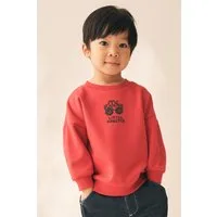 Next Sweater Sweatshirt mit Aufdruck (1-tlg)