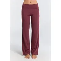 Leela COTTON Pyjamahose Hose (mit Umschlagbund)
