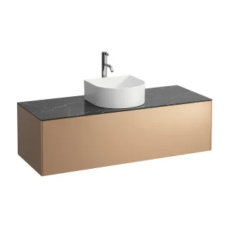 LAUFEN Waschtischunterschrank SONAR f.WT H812340/1/2/3 1 Schubl 1175x455AusschnWT?? m Kupfer&N H4054250341411