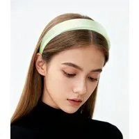 axy Haarreif Haarreif mit Stoff gepolstertes Candy Colours, Vintage Damen Haareifen Haarband Satin Bezogen
