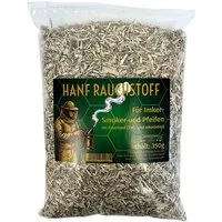 BIENEN SCHMIDT Räucherspäne Smoker Rauchstoff für Bienen nikotinfrei aus Hanf, 0,35 kg, 350g Beutel mit praktischem Gleitverschluss