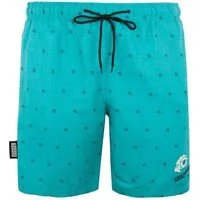 GUGGEN Mountain Badehose Badehose Herren Badeshorts Schnelltrocknend Boardshorts Beachshorts Streifen Karriert Badeshorts mit Kordel Gummizug Innenslip