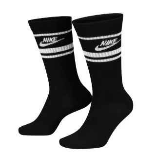 Nike - "Sportswear Essential" Socken für Herren/Damen Unisex, Alltag (3er-Pack) (Schwarz/Weiß)