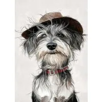 ArtUniverse Gemälde Hund "Vagabund" 50x70 cm, .