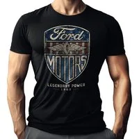 GASOLINE BANDIT® T-Shirt für US-Car Ford Mustang Fahrer und Fans - Original FORD Lizenz