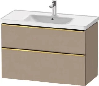 Duravit D-Neo Waschtischunterbau wandhängend Leinen Matt 984x452x625 mm - DE4356034750000 DE4356034750000