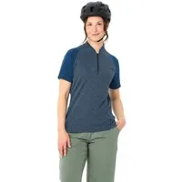 VAUDE T-Shirt Women's Tamaro HZ Shirt IV Kurzarm, sportlicher Stil, für Radsport und Outdoor-Aktivitäten