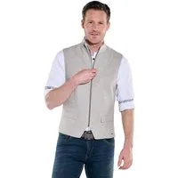 Engbers Anzugweste Herren Sakko-Weste mit Zipper, Beige