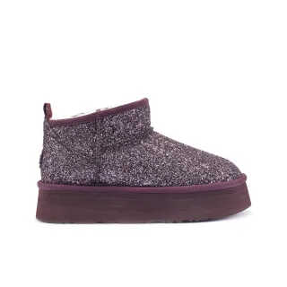 Gemütlicher Ultra-Kurz Platfoam Glitzer