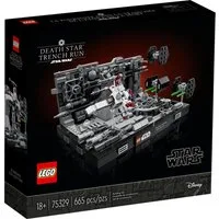 LEGO® LEGO® Star Wars 75329 Death Star™ Trench Run Diorama Konstruktionsspielsteine, (665 St)