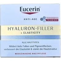 Eucerin Nachtcreme Hyaluron-Filler + Elasticity Nacht 50ml Anti-Age