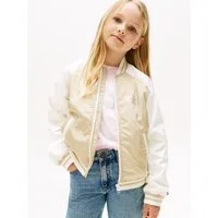 Tommy Hilfiger Blouson BUTTERFLY GRAPHIC BOMBER JACKET für Kinder bis 16 Jahre, mit glänzendem Butterfly-Print