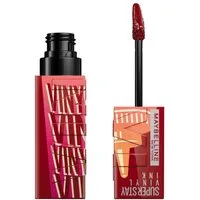 MAYBELLINE NEW YORK Lippenstift SUPER STAY VINYL INK, mit mattem Finish, flüssige Textur, bis zu 16h Halt