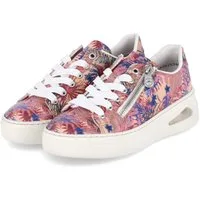 Rieker Rieker N6401-90 Damen Synthetik pink Schnürschuh