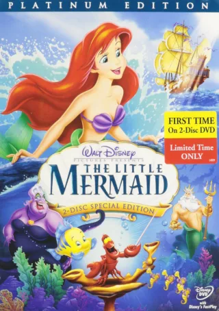 The Little Mermaid Two-Disc Platinum Edition With Bonus Watch
