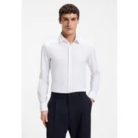 BOSS Langarmhemd HANK Kentkragen, Performance-Stretch-Jersey