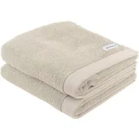 TOM TAILOR HOME Handtuch COLOR BATH, Frottier (2-St), 100% Baumwolle, 50x100 cm, uni, große Farbauswahl