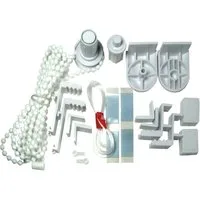 Stop Sun Seilführung mech/fi17z, Rollladenkettenmechanismus Mini Weiß/Braun