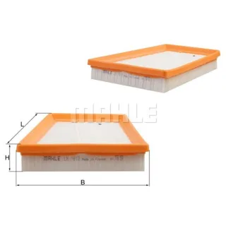 Mahle Luftfilter Ford Fiesta Fusion 1,6