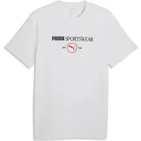 PUMA T-Shirt CLASS GRAPHIC TEE Kurzarmdesign, mit Rundhalsausschnitt, unifarben, ohne Kapuze