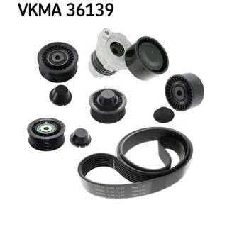 SKF Keilrippenriemensatz Dacia Renault VKMA36139