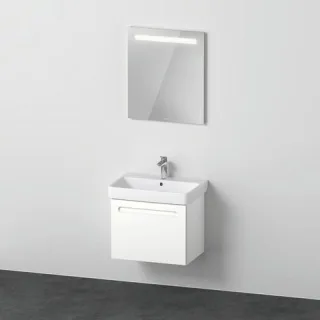 Duravit Duravit No.1 Möbelwaschtisch mit Waschtischunterbau und Spiegel 650x450x2000 mm - N101660181 N10166018180000
