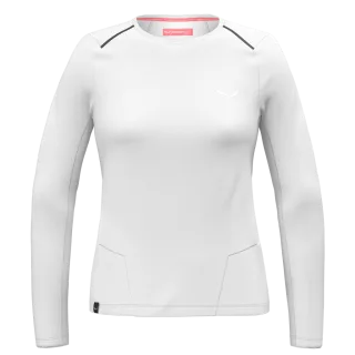 SALEWA - Pedroc Dry'Ton T-Shirt Damen - Weiss (Gr.38)