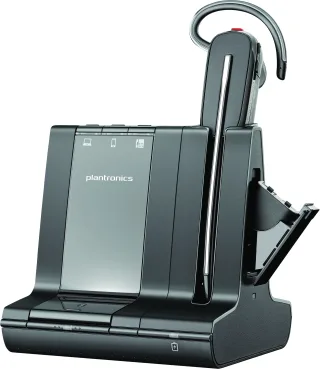 Poly Savi 8245-M DECT 1880-1900 MHz Headset + USB-A-an-Micro-USB-Kabel Kundenspezial 9 | 8d3g1aa#abb | Kabellos - Bü