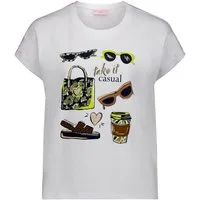 Betty Barclay Kurzarmshirt Damen mit Aufdruck (1-tlg)