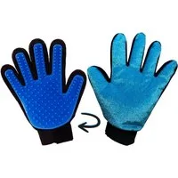 scarlet products Fellbürste, scarlet pet Fellpflegehandschuh »Gentle Touch 2in1« Tierharre Bürste