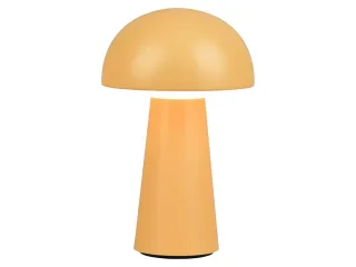REALITY LED-Akku-Tischleuchte Lennon R52176183 gelb, IP 44, 2 W, 180 lm, 3000 K
