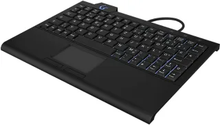 KeySonic KSK-3210ELU (DE) | 60961 | Super-Mini Tastatur - Hintergrundbeleuchtung