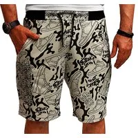 RMK Shorts Herren Short kurze Hose Sommer Skater Skateboard Sneaker Sport Elastikbund mit Tunnelzug