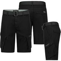 SUBLEVEL Cargoshorts Herren Cargo Shorts kurze Hose Bermuda Knielang Short Sommer + Gürtel