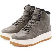 Elbsand Freizeitschuh, Halbschuh, High Top Sneaker, Turnschuh, Schnürschuh Sneaker Schnürhalbschuh mit kuscheligem Warmfutter