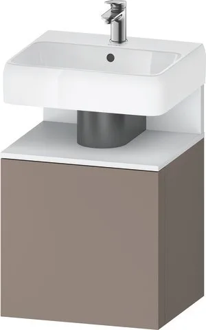 Duravit Qatego Waschtischunterbau wandhängend Basalt Matt 490x420x645 mm - QA4077R18430000 QA4077R18430000