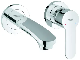 Grohe 2-Loch-WT-Batt. Eurostyle C 19571 Stichmaß 110 mm Ausladung 171 mm chrom, 19571002 19571002