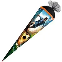 Roth Schultüte Roth Schultüte Soccer eckig Schutzspitze Tüllverschluss 85cm