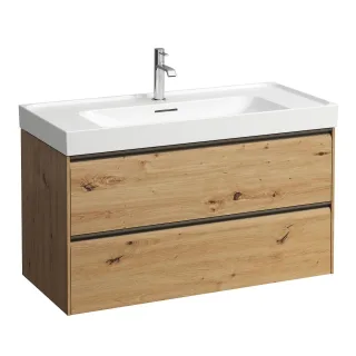 LAUFEN Waschtischunterchrank MEDA 448x984x515 2 Schubladen integ. H4216220112671