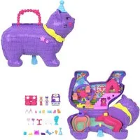 Mattel® Anziehpuppe Polly Pocket Mikropuppen Spielset + Überraschungen Tiere JFT90 4+