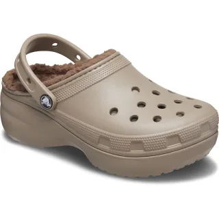 Klassischer gefütterter Clog mit Plateau