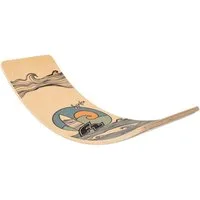 F2 Balanceboard F2 Balance Board Wip Board Balance Training 93x30cm, Stärkt Koordination, Gleichgewicht und Muskulatur