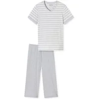 Schiesser Pyjama Casual Essentials (2 tlg) schlafanzug schlafmode bequem