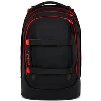 Satch Schulranzen Schulrucksack PACK Fire Phantom, Kollektion 2025 (1 Stück), ergonomisch, Your-Size-System: auf Körpergröße anpassbar