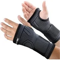 AGILE NOW Handgelenkbandage Basic, leichte Unterstützung bei Sport oder Alltag (Ideal für Sport & Alltag, Angenehm zu tragen, hautfreundlich & langlebig), Atmungsaktives & weiches Material, Handgelenk Bandage