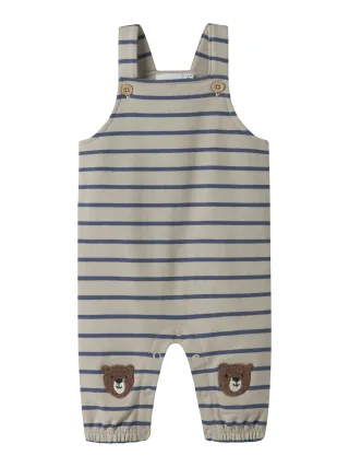 NAME IT - NBMDADDEL SWEAT OVERALL UNB chateau gray - Gr. - 56