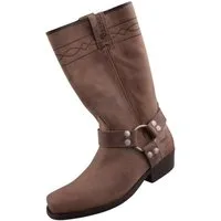 Dockers by Gerli 030140-006004 Stiefel Biker Boots mit charakteristischem Stiefelband