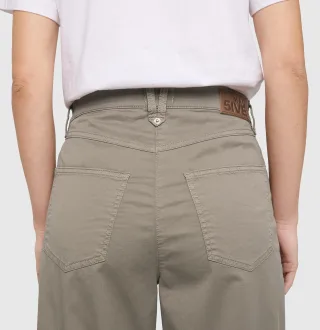 MAC - MAC JEANS - BORA, Authentic stretch gabardine grün - Gr. - 42